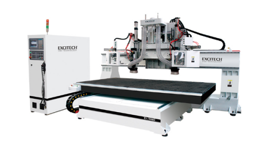 CNC Bed Mobile Machining Center เครื่องจักรแปรรูปงานไม้