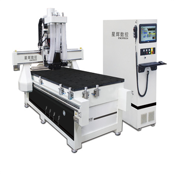 เครื่องซ้อน CNC พร้อมสถานีทำงานคู่สำหรับการตัดแผ่นไม้