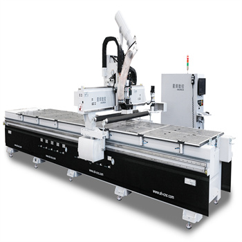 เราเตอร์ CNC E4 พร้อมสถานีงานคู่สำหรับการตัดไม้